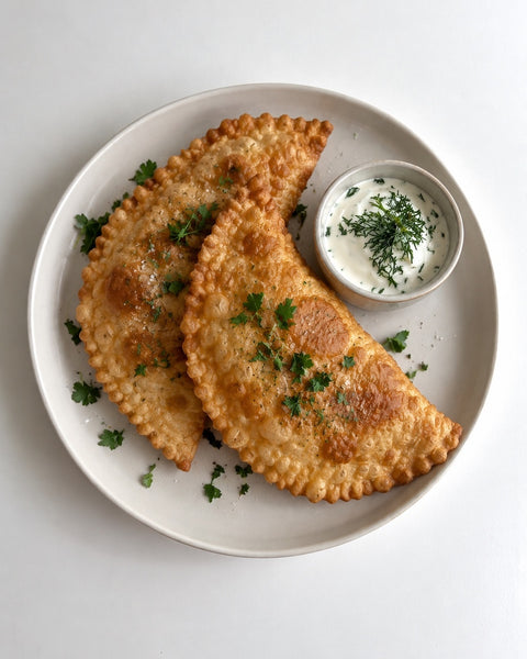 TSCHEBUREKI "Klassik" mit Puten- und Rindfleisch (tiefgefroren)